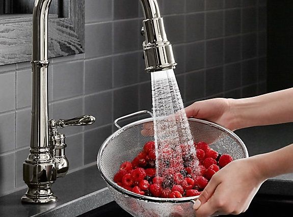 kitchen faucet berrysoft spray