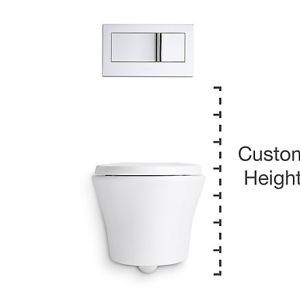 custom height toilets