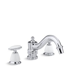 oval handles bath faucets