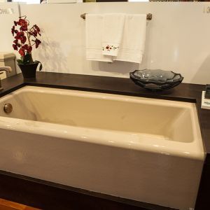 kohler tub drop in undermount style