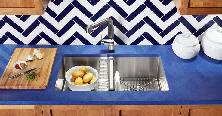 stainless steel kitchen sink