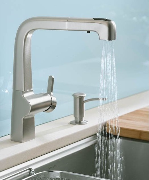 Pull-out kitchen faucet | type of kitchen faucet | Weinstein Collegeville
