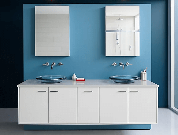 Frameless Kohler medicine cabinets | what size medicine cabinet | Weinstein Collegeville