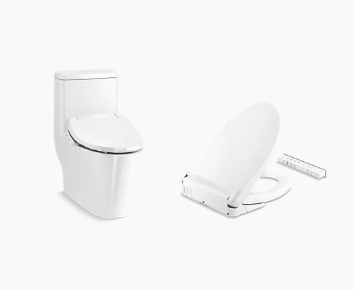 Kohler PureWash E930 bidet spray | Kohler bidet toilet seats