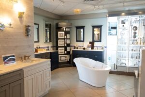 new trendy bathrooms at Weinstein Bath and Kitchen Showroom in Collegeville