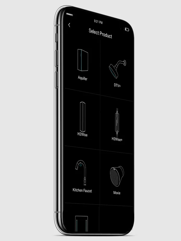 Kohler Konnect app shown on smartphone